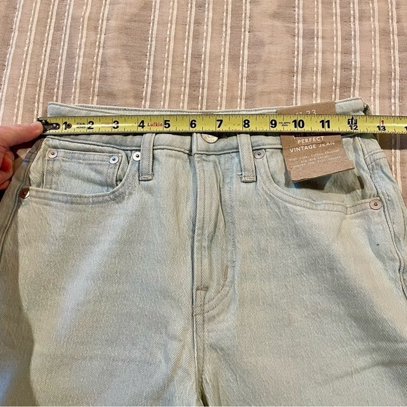 Madewell The Curvy Perfect Vintage Jean in Chesthunt Wash High Rise 23 NWT - Picture 11 of 15